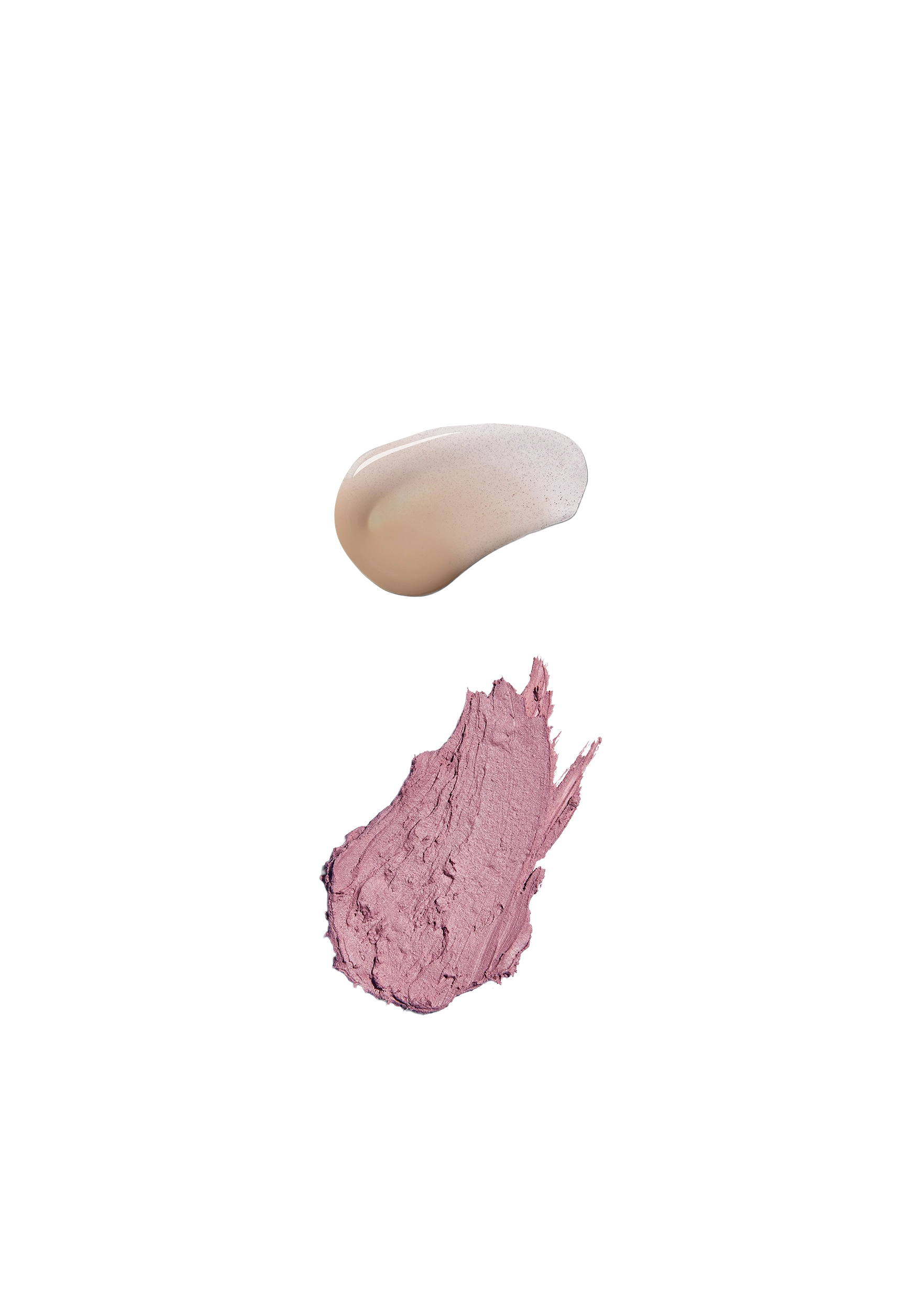 Swatch de Color Balm SPF 50 – Frambuesa y Face Shield Flex SPF 50 – Medio